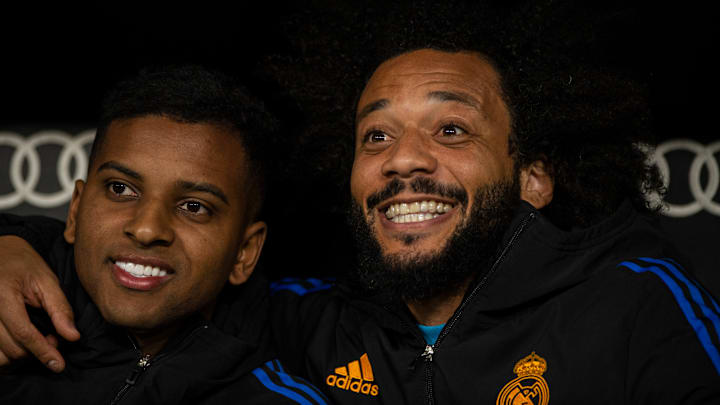 Rodrygo e Marcelo jogaram juntos no Real Madrid
