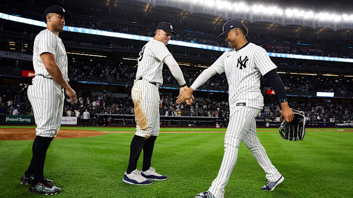 Juan Soto, Aaron Judge y Giancarlo Stanton conectaron jonrones seguidos ante Colorado 