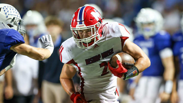 Bishop Miege (Kansas) at Rockhurst (Missouri) from September 22, 2023. 