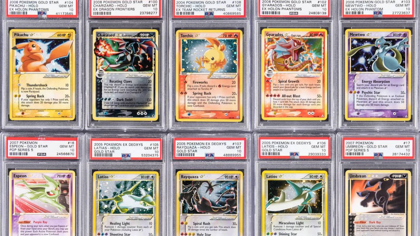 graded pokemon cards for sale Premium Vintage Graded Pokémon Cards main image 1