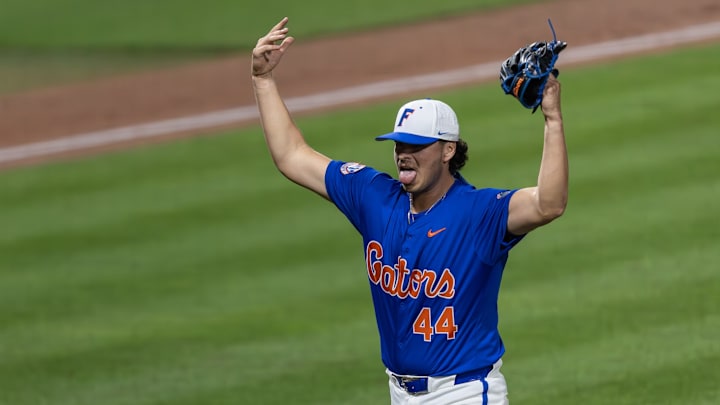 Ernesto Lugo-Canchola has retired the first 17 batters he's faced with the Gators.
