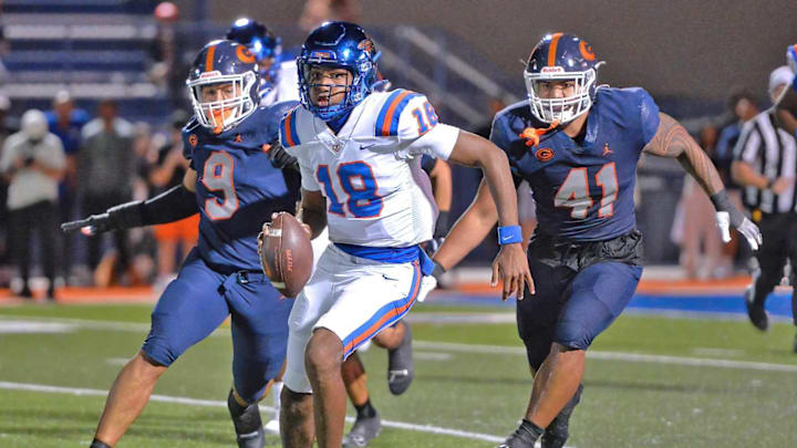 East St. Louis vs Bishop Gorman from Sept. 12, 2025