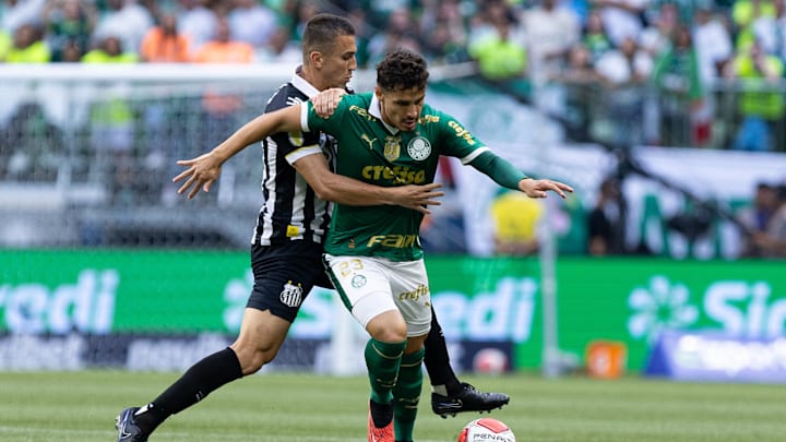 O Santos tem a vantagem do empate