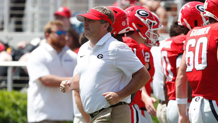 Georgia coach Kirby Smart needs to turn around his record against Alabama. Georgia coach Kirby Smart needs to turn around his record against Alabama.