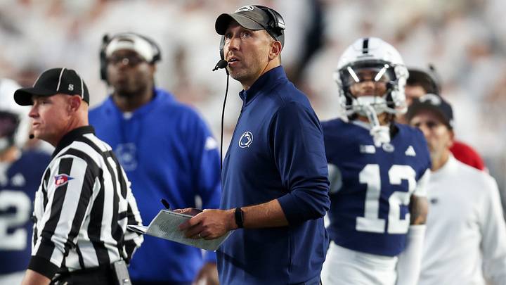 Penn State Nittany Lions head coach Matt Campbell