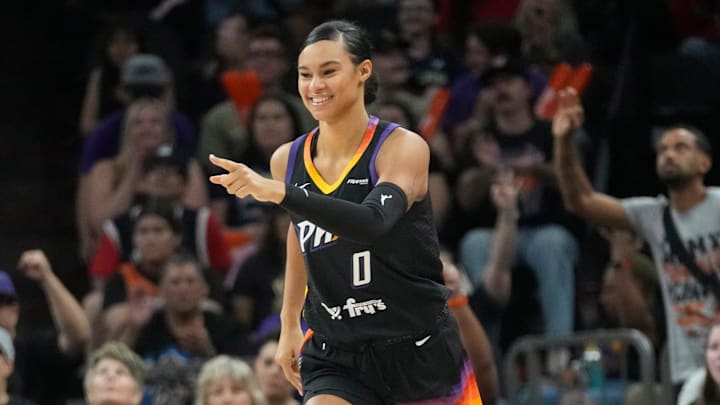 Satou Sabally, one of Phoenix’s biggest offseason additions, is averaging 19.3 points, 8.1 rebounds and 2.6 assists per game through 15 starts.