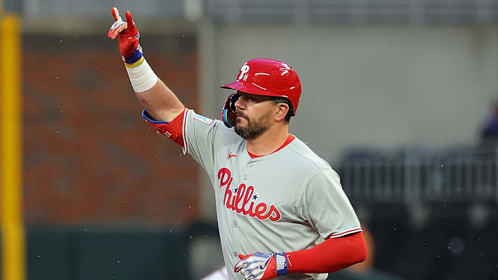 Phillies designated hitter Kyle Schwarber is in the midst of a contract year with the team