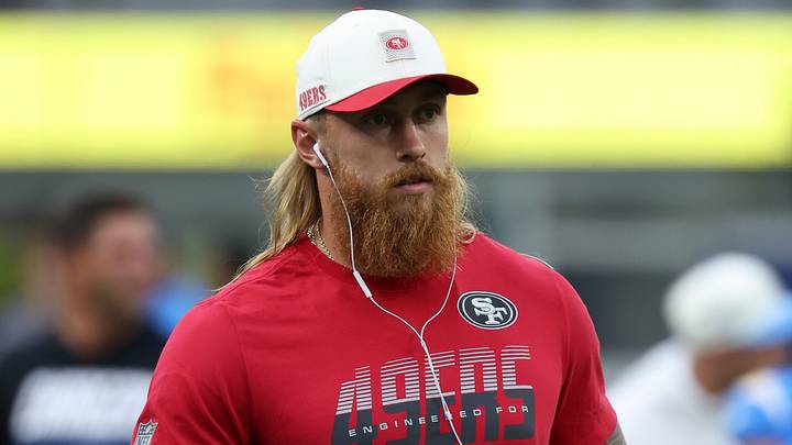 San Francisco 49ers tight end George Kittle San Francisco 49ers tight end George Kittle