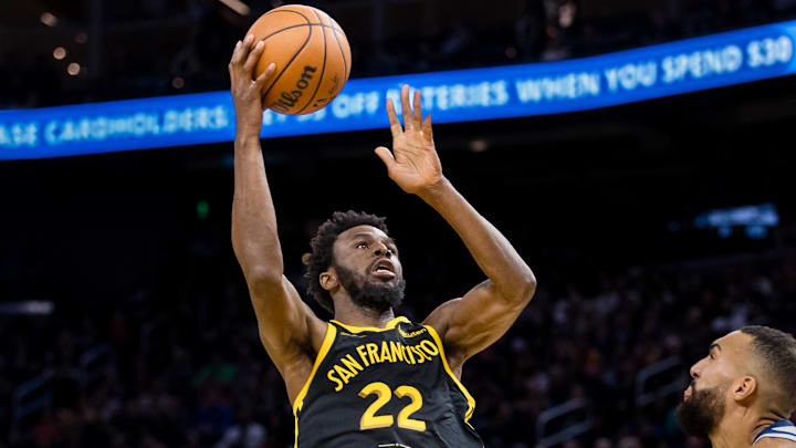 Golden State Warriors forward Andrew Wiggins (22).