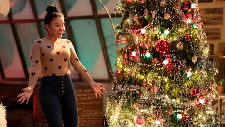 GOOD TROUBLE - "A Very Coterie Christmas" - The Fosters and the Hunters help out with the impromptu volunteer Christmas event. Stef agrees to be a part of Mariana's plan to avoid a major catastrophe, all w hile Gael and Jazmine deal with a painful family decision. Jamie is eager to ask Callie a very important question. This episode of "Good Trouble" airs December 16 (10:00 p.m. EST/PST) on Freeform. (Freeform/Christopher Willard)
CIERRA RAMIREZ