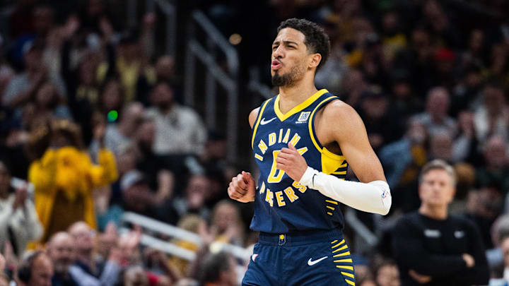Indiana Pacers guard Tyrese Haliburton is a great prop target on Wednesday night.