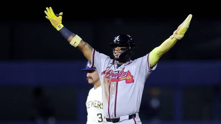 The Atlanta Braves and right fielder Ronald Acuna Jr. are underdogs on Aug. 25. The Atlanta Braves and right fielder Ronald Acuna Jr. are underdogs on Aug. 25.
