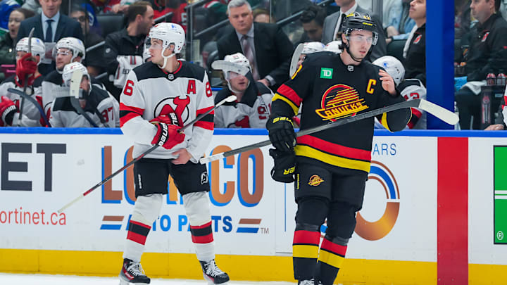 New Jersey Devils v Vancouver Canucks