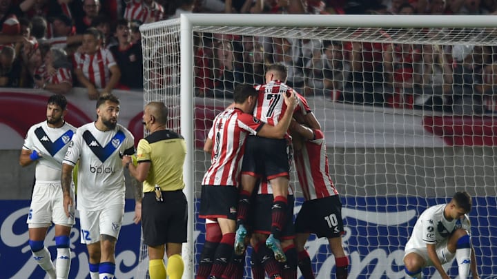 Estudiantes v Velez - Copa CONMEBOL Libertadores 2022 Estudiantes v Velez - Copa CONMEBOL Libertadores 2022