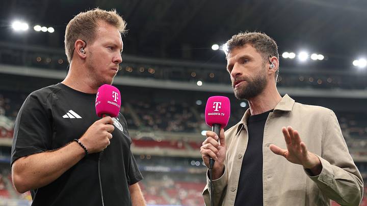Julian Nagelsmann mit Thomas Müller Julian Nagelsmann mit Thomas Müller