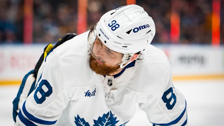 Jan 31, 2026; Vancouver, British Columbia, CAN; Toronto Maple Leafs forward William Nylander (88) during a stop in play against the Vancouver Canucks in the third period at Rogers Arena. Mandatory Credit: Bob Frid-Imagn Images Jan 31, 2026; Vancouver, British Columbia, CAN; Toronto Maple Leafs forward William Nylander (88) during a stop in play against the Vancouver Canucks in the third period at Rogers Arena. Mandatory Credit: Bob Frid-Imagn Images