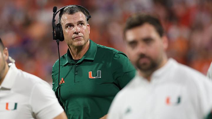 COLLEGE FOOTBALL: OCT 03 Miami at Clemson COLLEGE FOOTBALL: OCT 03 Miami at Clemson