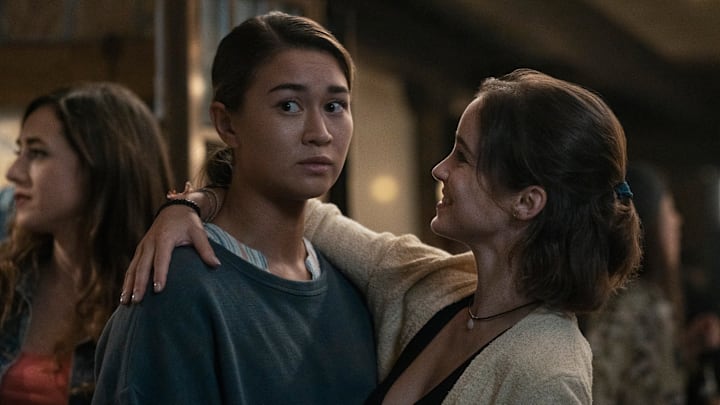 (L to R) Kristina Tonteri-Young as Sister Beatrice, Alba Baptista as Ava Silva in episode 201 of Warrior Nun