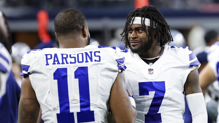 Dallas Cowboys linebacker Micah Parsons and cornerback Trevon Diggs.