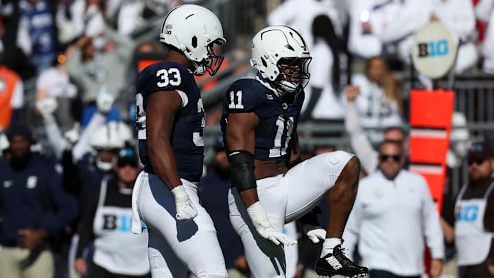 Penn State Nittany Lions defensive end Abdul Carter (11)