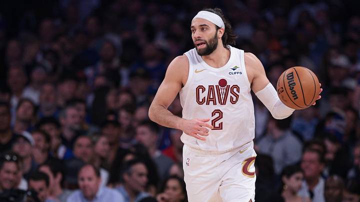 May 21, 2026; New York, New York, USA; Cleveland Cavaliers guard Max Strus (2) dribbles up court against the New York Knicks during the second quarter of the eastern conference finals of the 2026 NBA playoffs at Madison Square Garden. Mandatory Credit: Vincent Carchietta-Imagn Images May 21, 2026; New York, New York, USA; Cleveland Cavaliers guard Max Strus (2) dribbles up court against the New York Knicks during the second quarter of the eastern conference finals of the 2026 NBA playoffs at Madison Square Garden. Mandatory Credit: Vincent Carchietta-Imagn Images