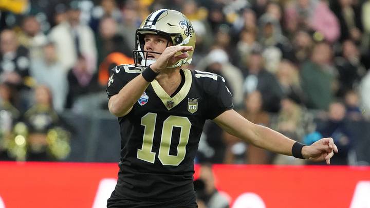 New Orleans Saints kicker Daniel Carlson.
