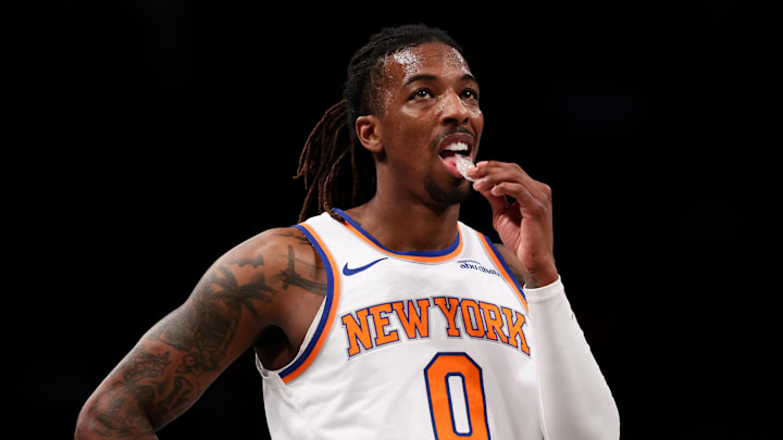 New York Knicks v Brooklyn Nets