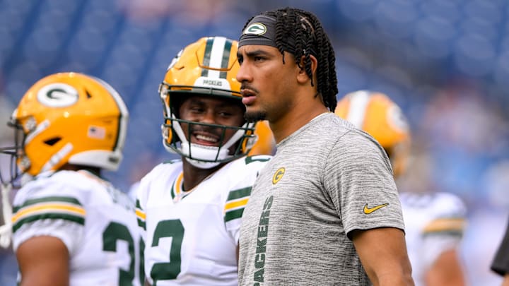 Green Bay Packers quarterback Jordan Love