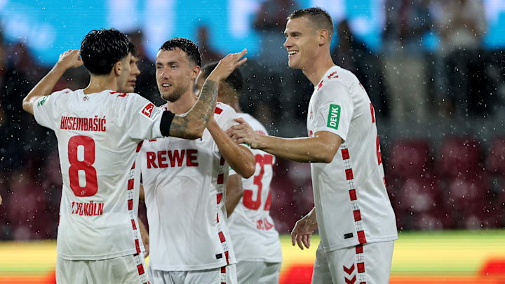 Der 1. FC Köln hatte endlich wieder Grund zum Jubeln