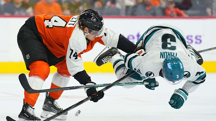 San Jose Sharks v Philadelphia Flyers
