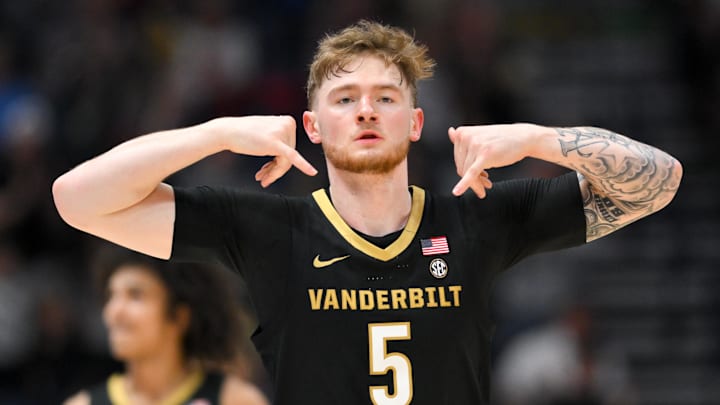 Vanderbilt is favored against McNeese in a Round of 64 matchup.