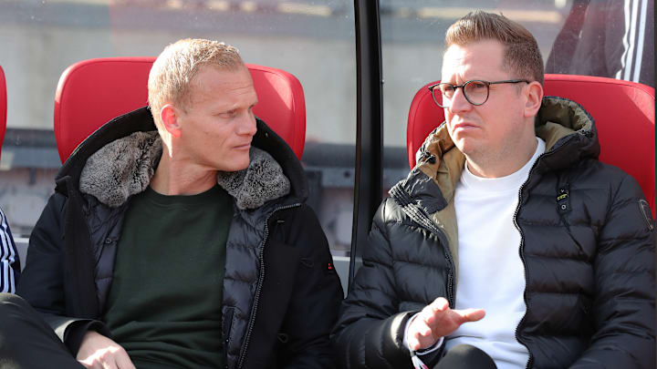 Andre Hechelmann (re.) mit Karel Geraerts