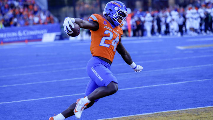 Boise State Broncos running back Dylan Riley. Boise State Broncos running back Dylan Riley.