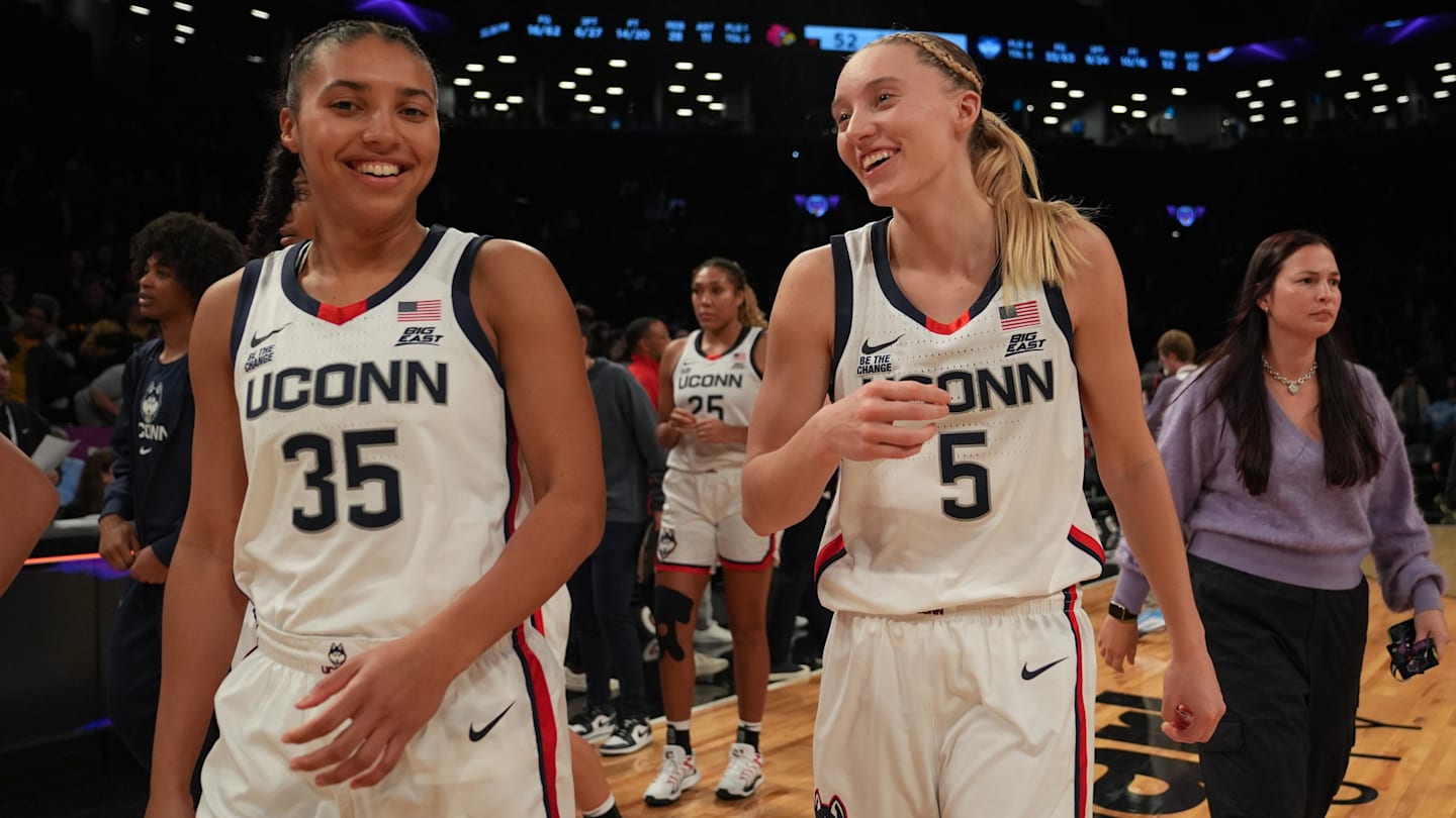 Paige Bueckers' 3-Word Reaction to Azzi Fudd's WNBA Draft Congrats Says It All