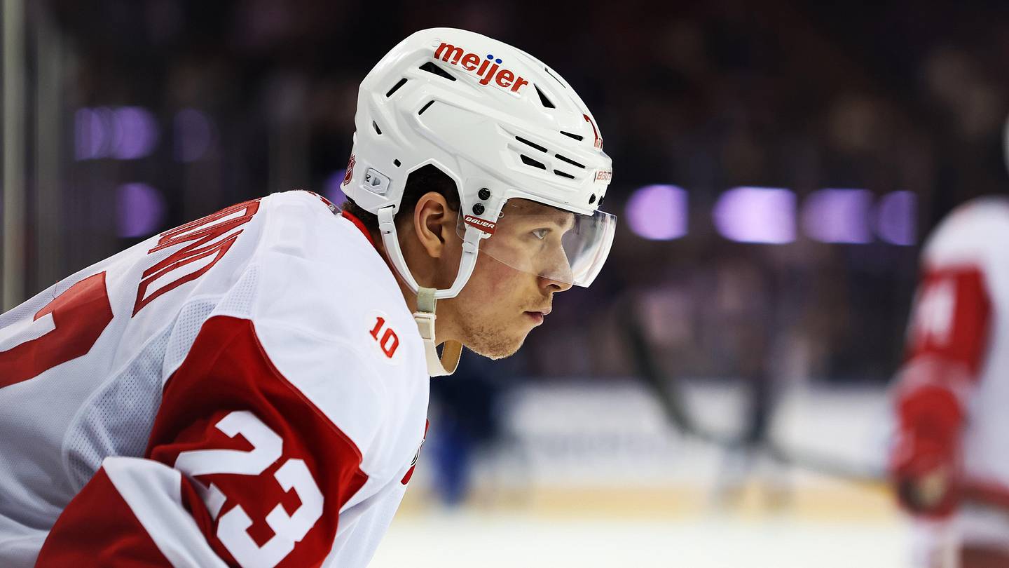 Red Wings expecting big things from Lucas Raymond next season