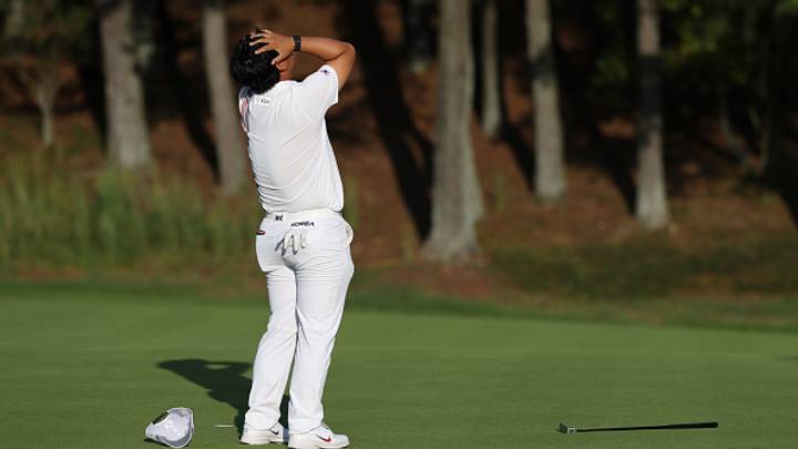 South Korean golfer Tom Kim celebrated after winning gold in men’s singles at the Asian Games—and winning a military service exemption, too. South Korean golfer Tom Kim celebrated after winning gold in men’s singles at the Asian Games—and winning a military service exemption, too.