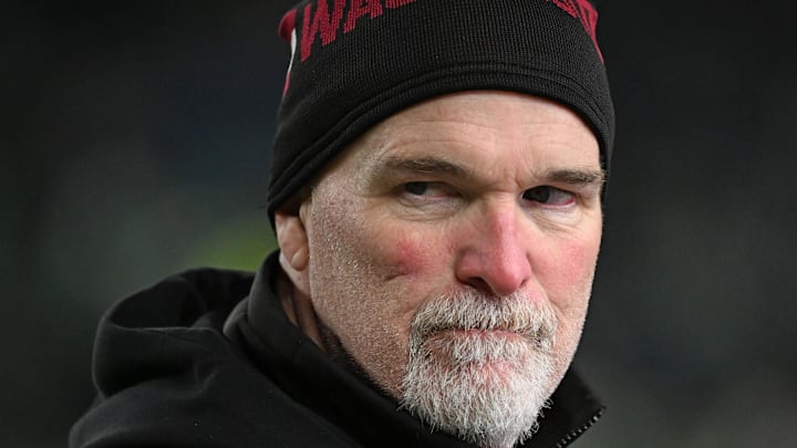 Washington Commanders head coach Dan Quinn 