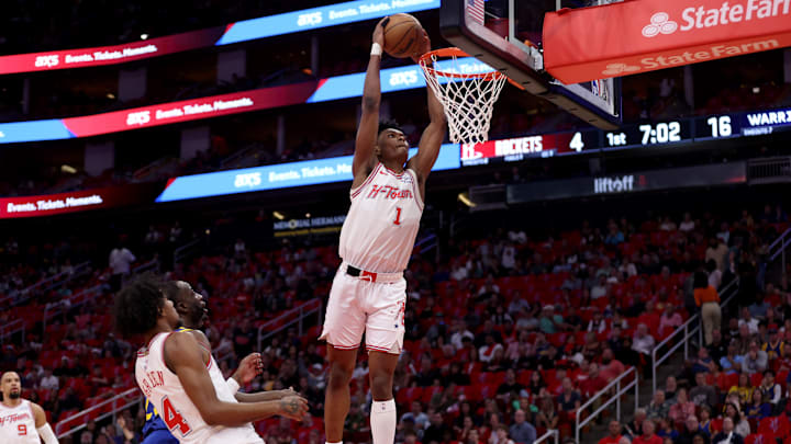 Amen Thompson of the Houston Rockets is an outlier athlete
