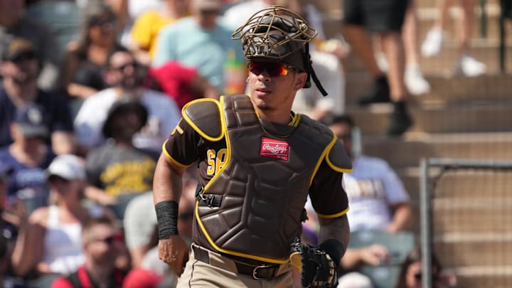 San Diego Padres tiene al catcher Freddy Fermín San Diego Padres tiene al catcher Freddy Fermín