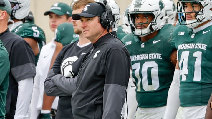 Michigan State Spartans head coach Jonathan Smith 