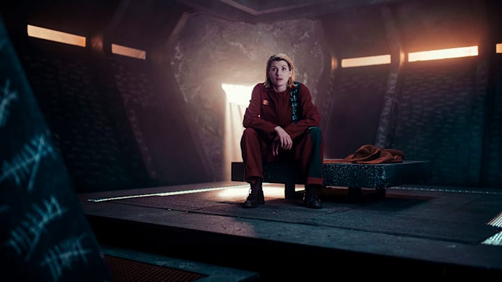 Jodie Whittaker as The Doctor - Doctor Who Special 2020: Revolution Of The Daleks - Photo Credit: James Pardon/BBC Studios/BBCA