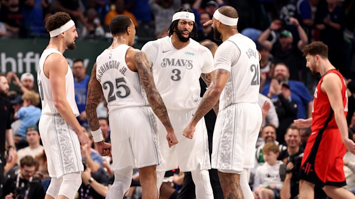 Dallas Mavericks, Anthony Davis, Daniel Gafford, P.J. Washington, Klay Thompson