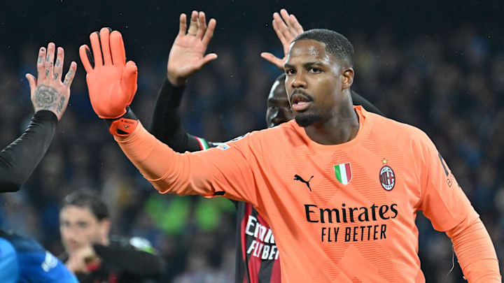 Mike Maignan a arrêté un penalty lors de Napoli-Milan