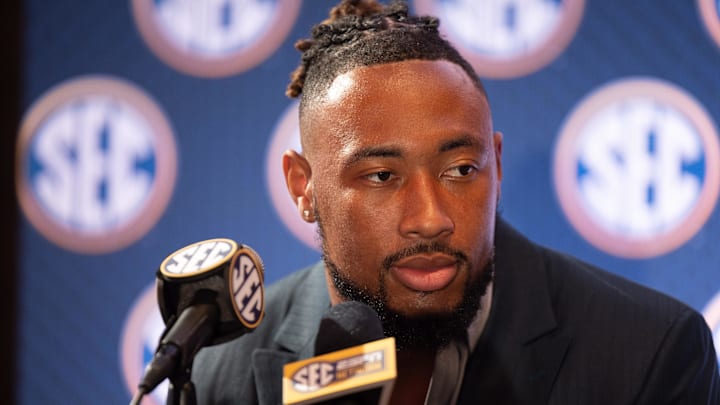 South Carolina football linebacker Debo Williams at SEC Media Days