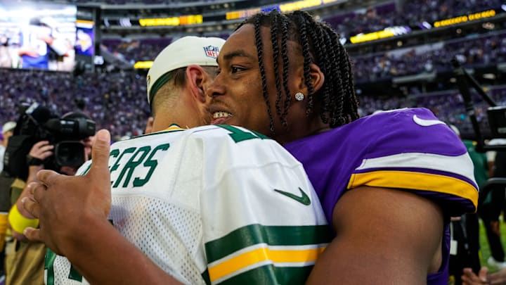 Aaron Rodgers, Justin Jefferson