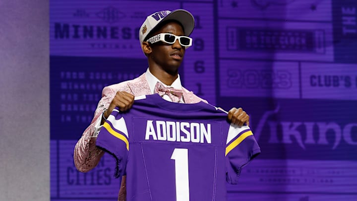 Minnesota Vikings WR Jordan Addison