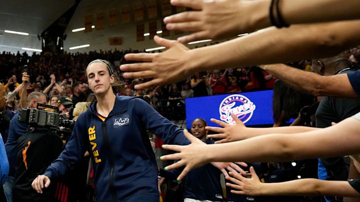 Clark returned to her old stomping grounds on Sunday