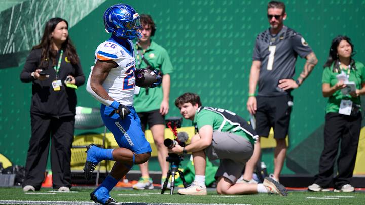 Boise State Broncos running back Sire Gaines.