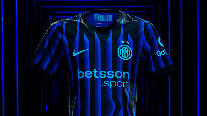 Inter Milan's new home shirt.