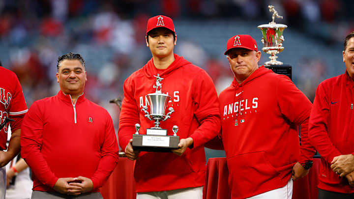 Oakland Athletics v Los Angeles Angels